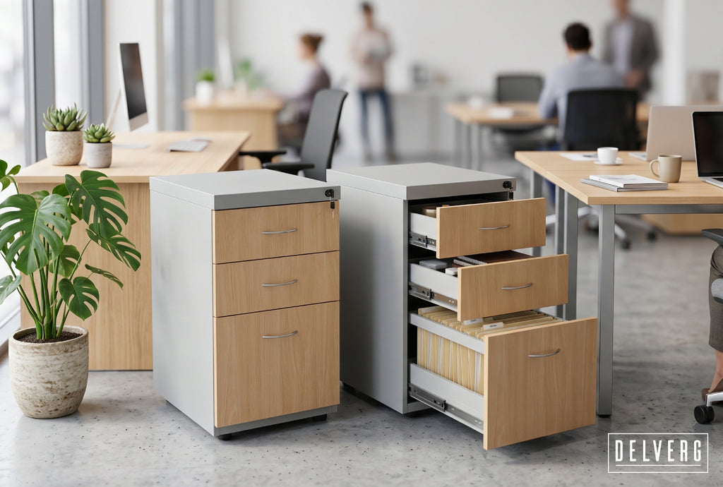 ARCHIVADOR 2X1 CON FRENTES EN MADERA