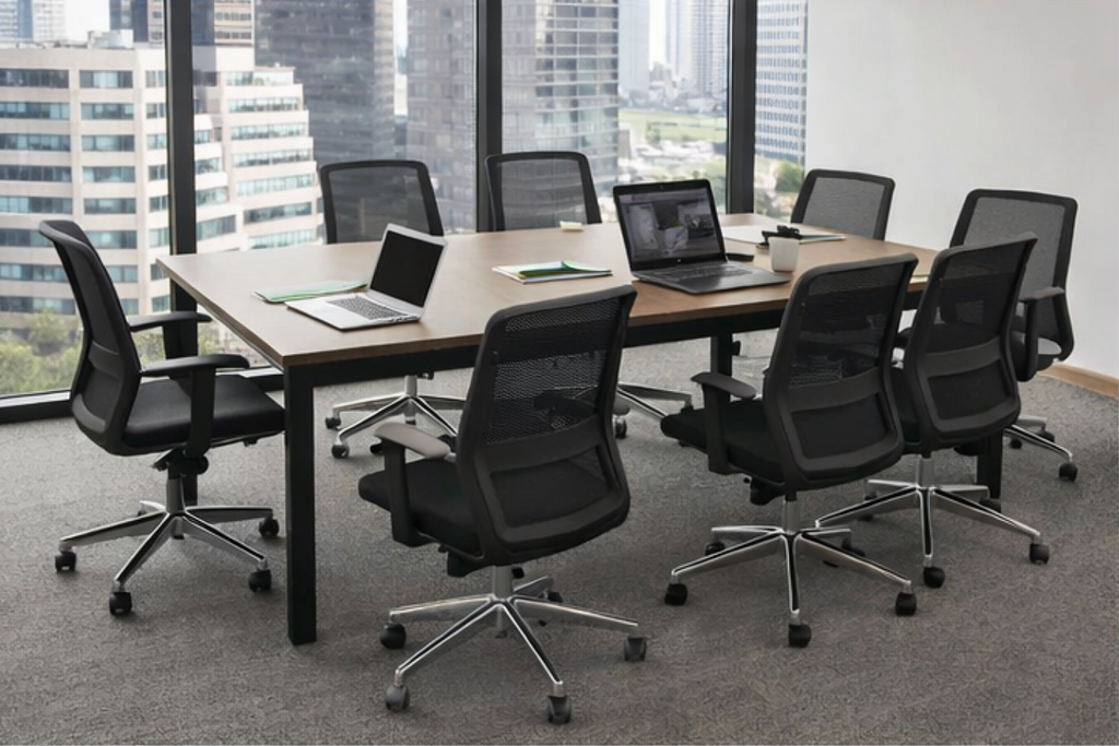 MESA DE JUNTAS BASE METALICA