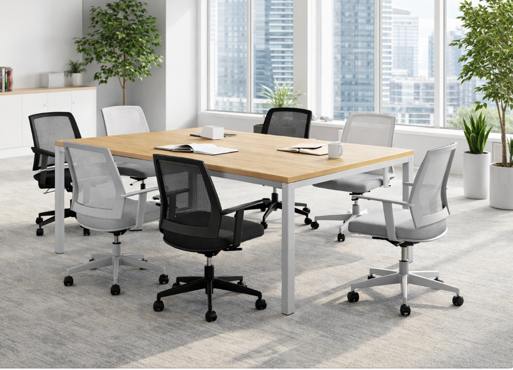 MESA DE JUNTAS BASE METALICA