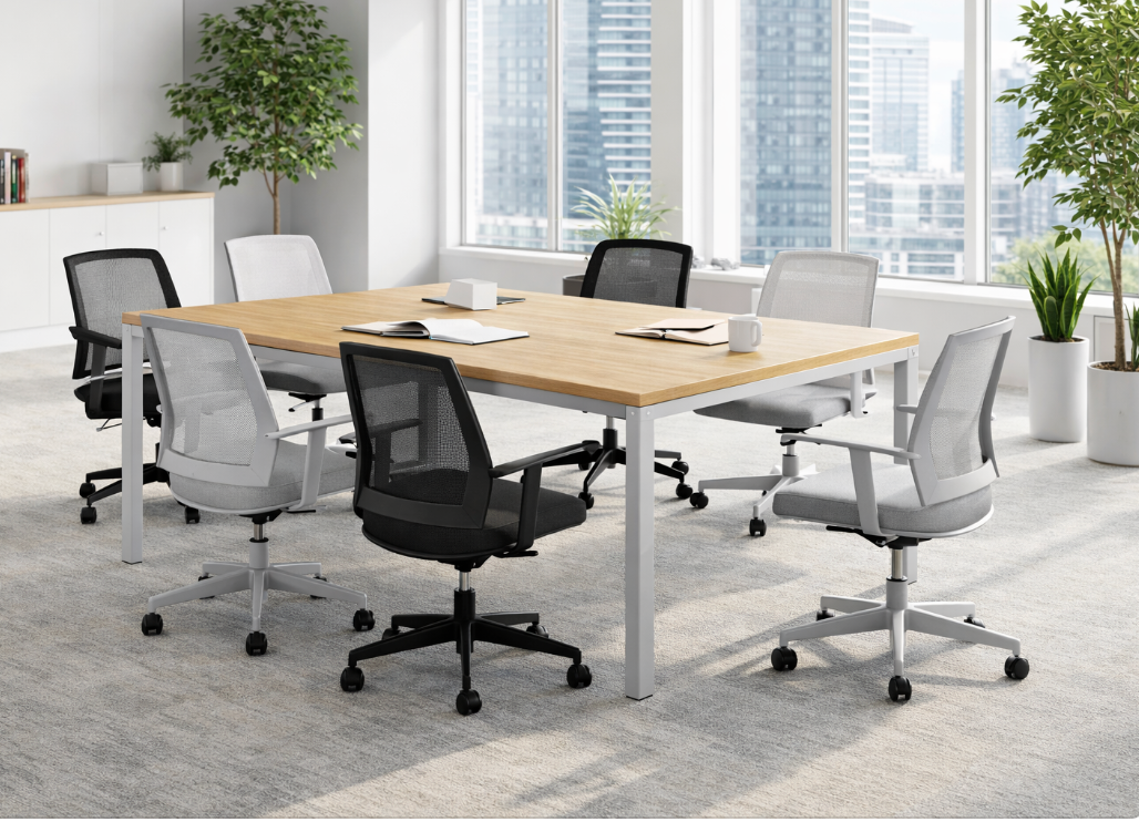 MESA DE JUNTAS BASE METALICA