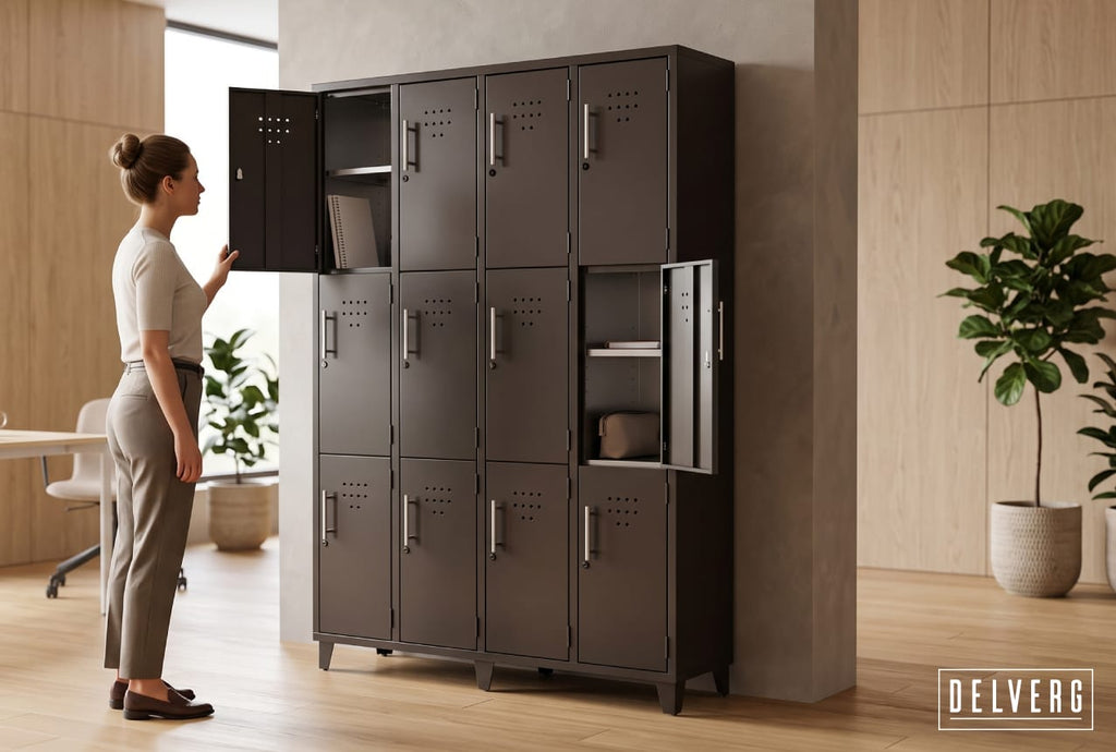 lockers de 12 puestos