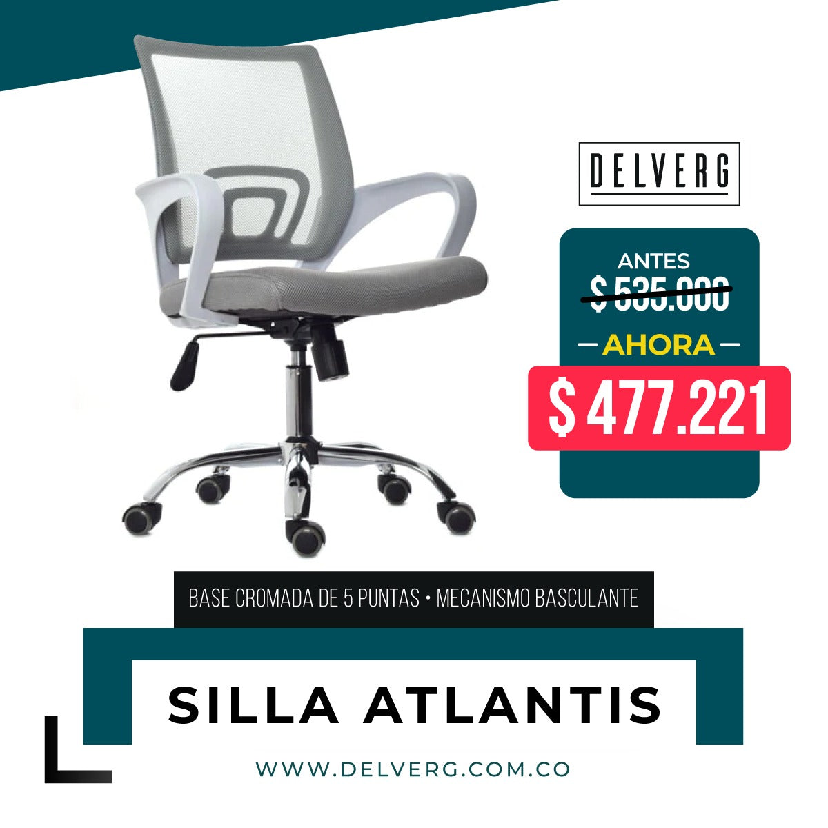 SILLA ATLANTIS - delverg.co